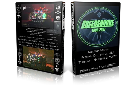 Artwork Cover of Queensryche 2007-10-02 DVD Fresno Audience