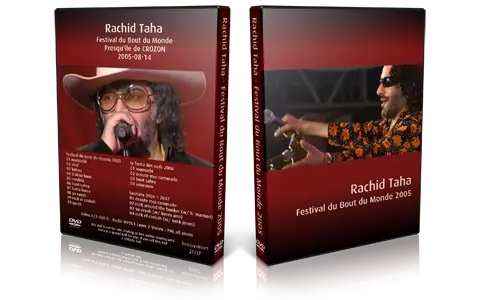 Artwork Cover of Rachid Taha Compilation DVD Live 2005-2007 Proshot