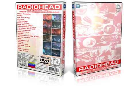 Artwork Cover of Radiohead 1997-06-21 DVD Dublin  Audience