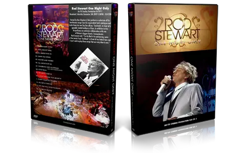 Artwork Cover of Rod Stewart 2009-12-05 DVD One Night Only ITV Proshot