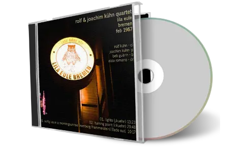 Artwork Cover of Rolf and Joachim Kuehn Quartet Compilation CD Bremen 1967 Audience