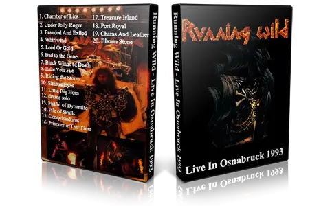 Artwork Cover of Running Wild 1993-01-23 DVD Osnabruck Audience