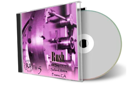 Artwork Cover of Rush 1977-09-28 CD Fresno Audience