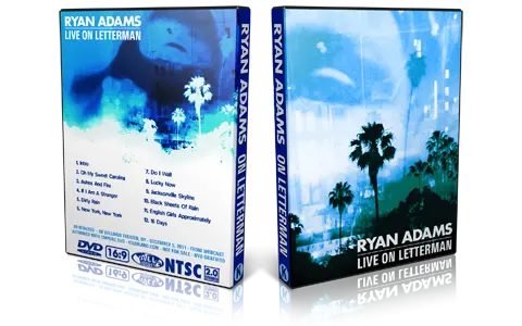 Artwork Cover of Ryan Adams 2011-12-05 DVD New York City Audience