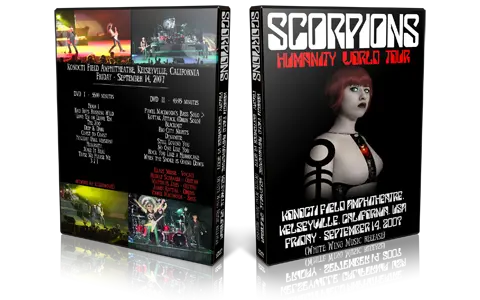 Artwork Cover of Scorpions 2007-09-14 DVD Kelseyville Audience