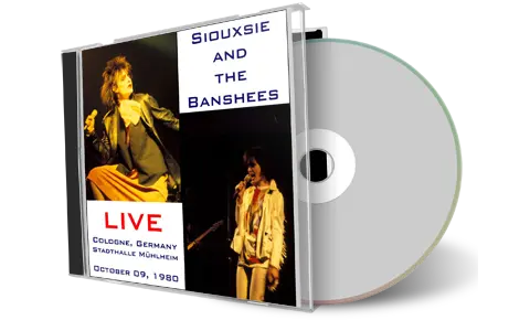Artwork Cover of Siouxsie and The Banshees 1980-10-09 CD Cologne Audience