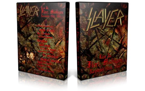 Artwork Cover of Slayer 1984-11-20 DVD Flint Audience