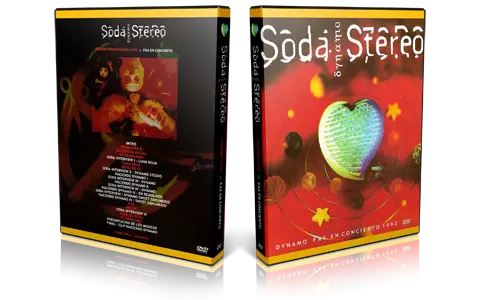 Artwork Cover of Soda Stereo Compilation DVD Argentina 1992 Proshot
