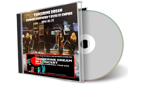 Artwork Cover of Tangerine Dream 2014-05-23 CD London Audience