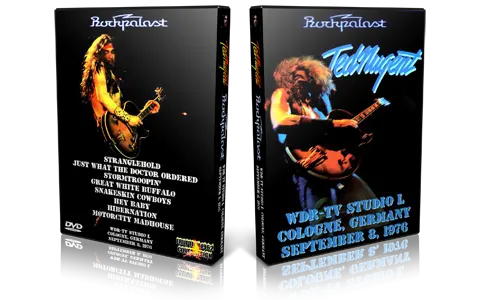 Artwork Cover of Ted Nugent 1976-09-08 DVD Cologne Proshot