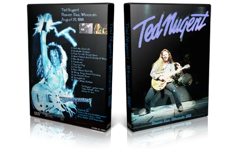 Artwork Cover of Ted Nugent 1998-08-21 DVD Beaver Dam Audience