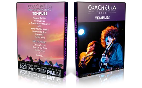 Artwork Cover of Temples 2014-04-12 DVD Coachella Festival Proshot