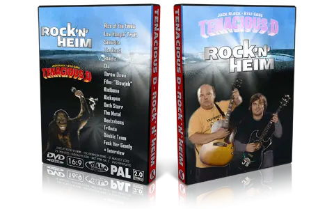 Artwork Cover of Tenacious D 2013-08-17 DVD Hockenheim Proshot