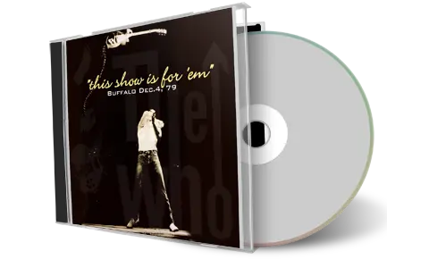 Artwork Cover of The Who 1979-12-04 CD Buffalo Audience
