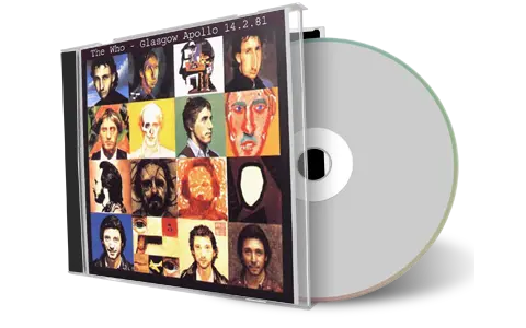 Artwork Cover of The Who 1981-02-14 CD Glasgow Audience