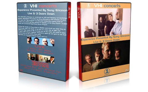 Artwork Cover of Three Doors Down Compilation DVD Seattle 2003 Proshot
