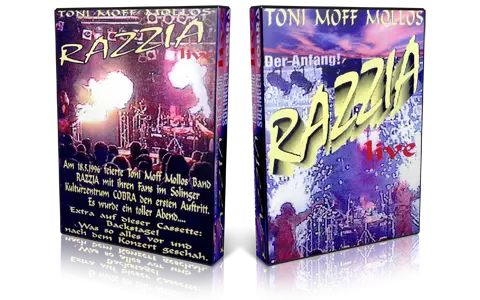 Artwork Cover of Toni Moff Mollo 1996-05-18 DVD Solingen Audience