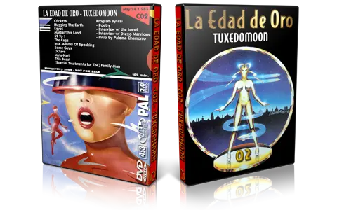 Artwork Cover of Tuxedomoon 1983-05-24 DVD Madrid Proshot
