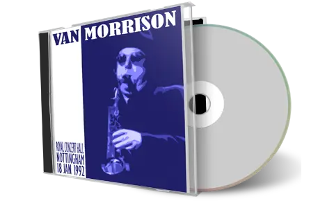 Artwork Cover of Van Morrison 1992-01-18 CD Nottingham Audience
