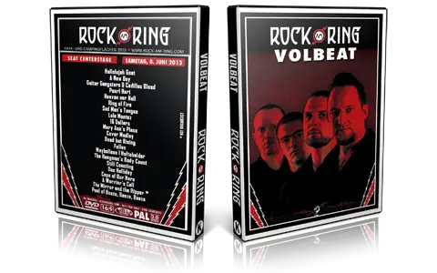 Artwork Cover of Volbeat 2013-06-08 DVD Rock am Ring Proshot