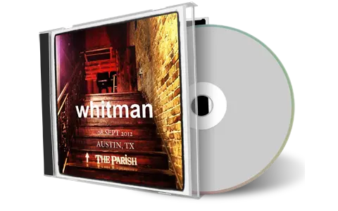Artwork Cover of Whitman 2012-09-08 CD Austin Soundboard