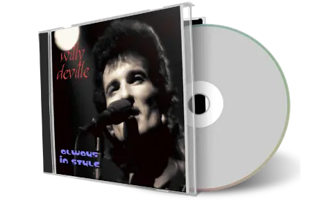 Artwork Cover of Willy DeVille 1989-07-02 CD Rome Audience
