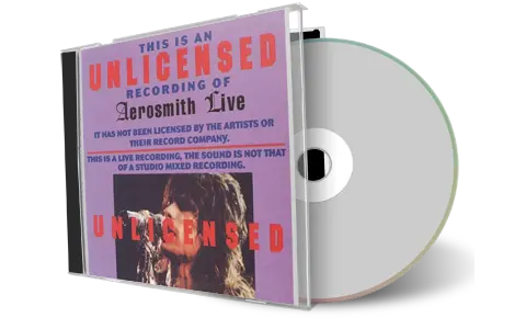 Artwork Cover of Aerosmith 1986-05-19 CD Kalamazoo Audience