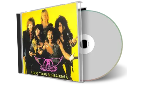 Artwork Cover of Aerosmith Compilation CD Tour Rehearsals 1986 Soundboard