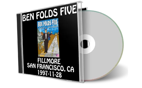 Artwork Cover of Ben Folds Five 1997-11-28 CD San Francisco Soundboard