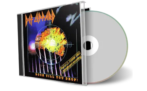 Artwork Cover of Def Leppard Compilation CD Los Angeles 1983 Soundboard