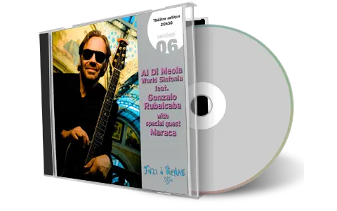 Artwork Cover of Al Di Meola 2012-07-06 CD Jazz Vienne Festival Soundboard