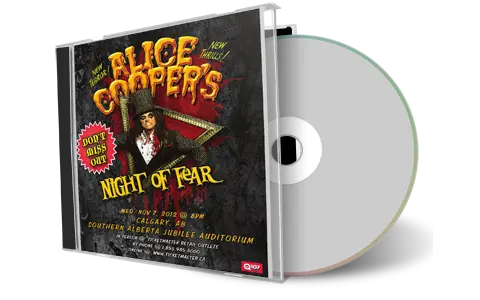 Artwork Cover of Alice Cooper 2012-11-07 CD Calgary Audience