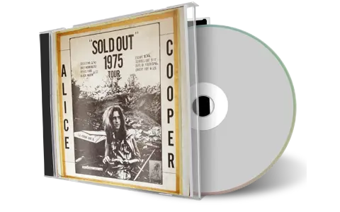 Artwork Cover of Alice Cooper Compilation CD Sold Out 1975 Audience
