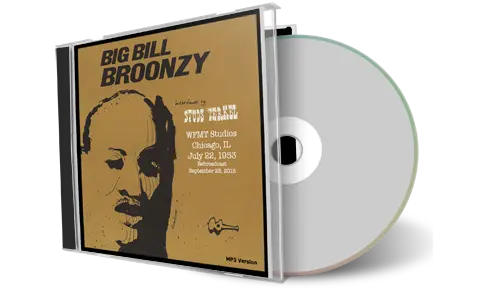 Artwork Cover of Big Bill Broonzy 1953-07-22 CD Chicago Soundboard