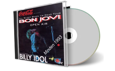 Artwork Cover of Bon Jovi 1993-08-22 CD Minden Audience
