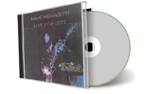 Artwork Cover of Dave Meniketti 2001-06-18 CD Santa Clara Audience