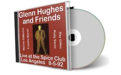 Artwork Cover of Glenn Hughes 1992-08-05 CD Los Angeles Audience