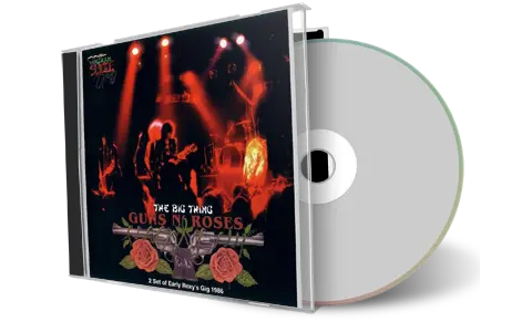 Artwork Cover of Guns N Roses 1986-03-28 CD Los Angeles Audience