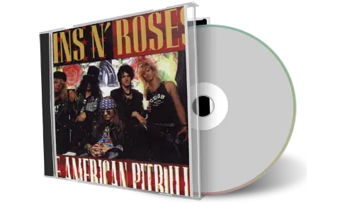 Artwork Cover of Guns N Roses 1987-10-16 CD Bay Shore Audience