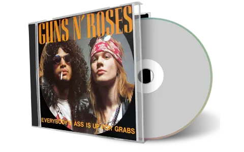 Artwork Cover of Guns N Roses 1987-11-17 CD Knoxville Audience