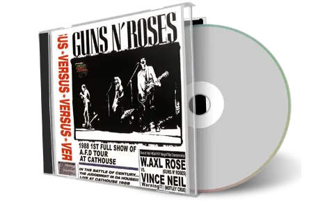 Artwork Cover of Guns N Roses 1988-01-21 CD Hollywood Audience