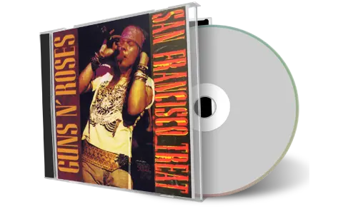 Artwork Cover of Guns N Roses 1988-02-05 CD San Francisco Audience