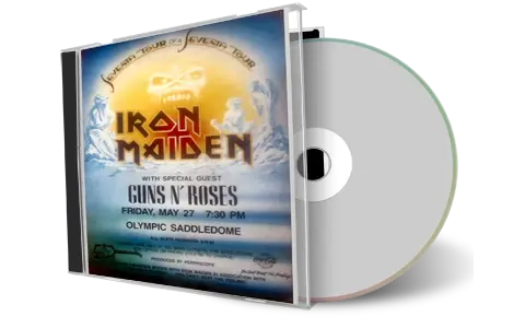 Artwork Cover of Guns N Roses 1988-05-27 CD Calgary Audience