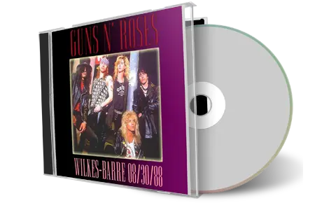 Artwork Cover of Guns N Roses 1988-08-30 CD Wilkes-Barre Audience