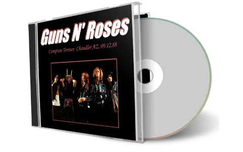 Artwork Cover of Guns N Roses 1988-09-12 CD Chandler Audience