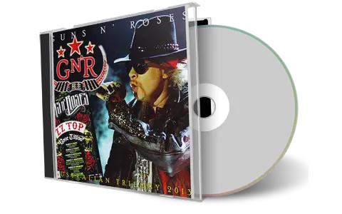 Artwork Cover of Guns N Roses 2013-03-13 CD Newcastle Audience