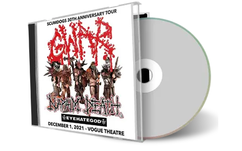 Artwork Cover of Gwar 2021-12-01 CD Vancouver Audience