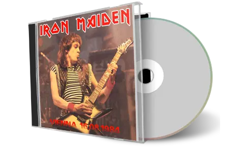 Artwork Cover of Iron Maiden 1984-08-16 CD Vienna Audience