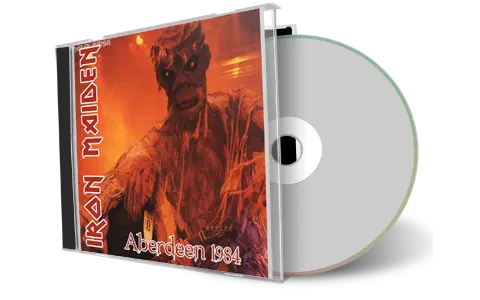 Artwork Cover of Iron Maiden 1984-09-12 CD Aberdeen Audience