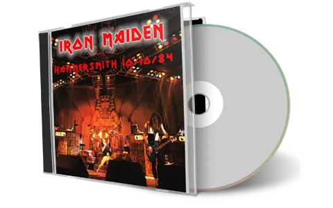 Artwork Cover of Iron Maiden 1984-10-10 CD London Audience